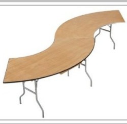 4586 1778286444 Serpentine table 8'