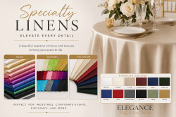 Specialty Linen
